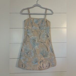 Elliatt XS Floral Embroidered Dress